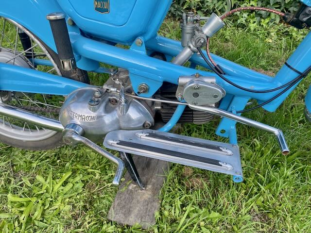 Aermacchi 125 U/N de 1954 – Prototipo, Rara Ligera Italiana, Estado Casi Perfecto